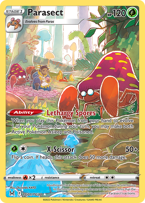 Parasect - Lost Origin Trainer Gallery SET-TG01