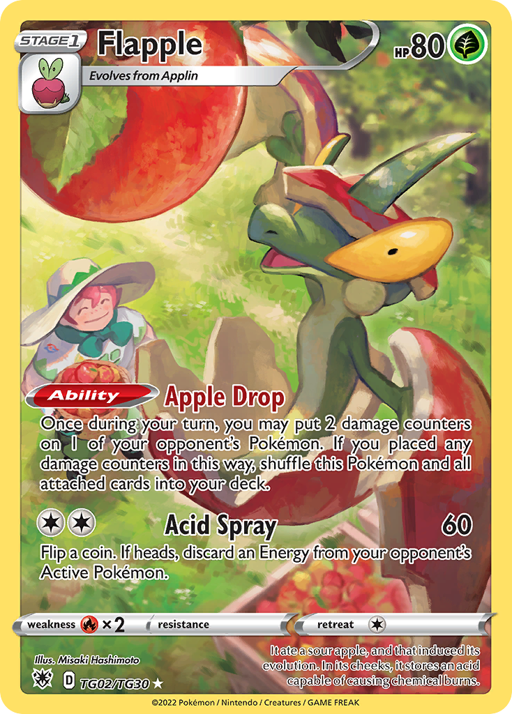 Flapple - Astral Radiance Trainer Gallery SET-TG02