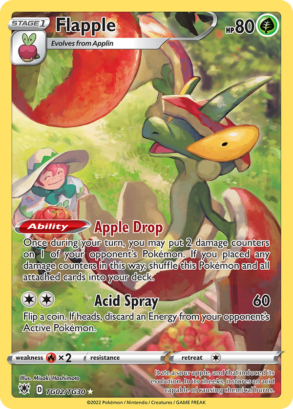 Flapple - Astral Radiance Trainer Gallery SET-TG02