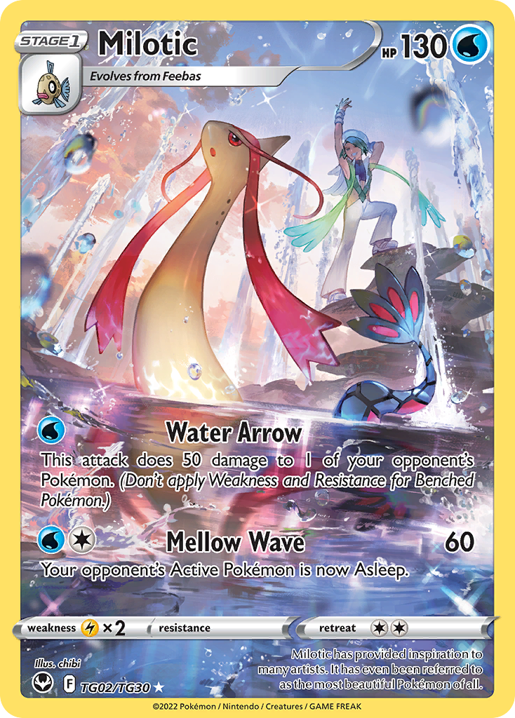 Milotic - Silver Tempest Trainer Gallery SET-TG02