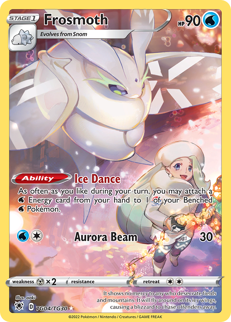 Frosmoth - Astral Radiance Trainer Gallery SET-TG04