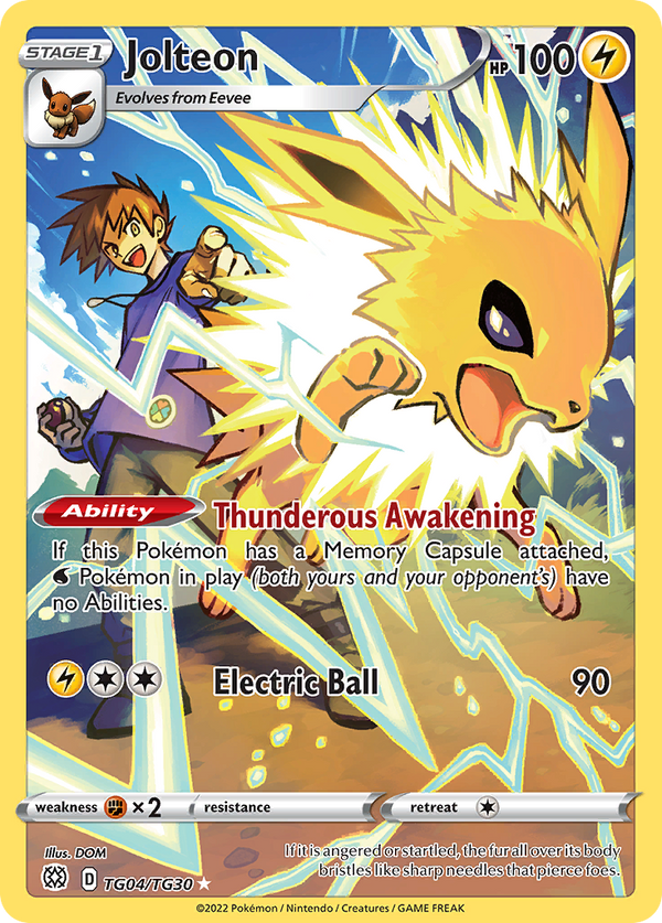 Jolteon - Brilliant Stars Trainer Gallery SET-TG04