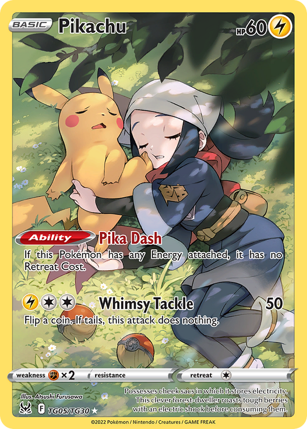 Pikachu - Lost Origin Trainer Gallery SET-TG05