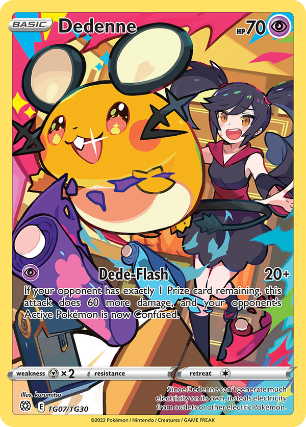 Dedenne - Brilliant Stars Trainer Gallery SET-TG07