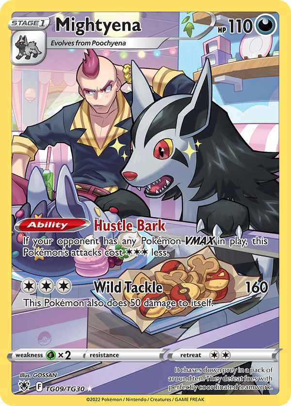 Mightyena - Astral Radiance Trainer Gallery SET-TG09