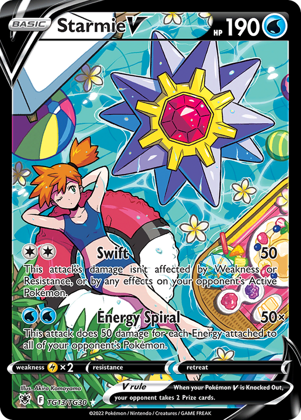 Starmie V - Astral Radiance Trainer Gallery SET-TG13