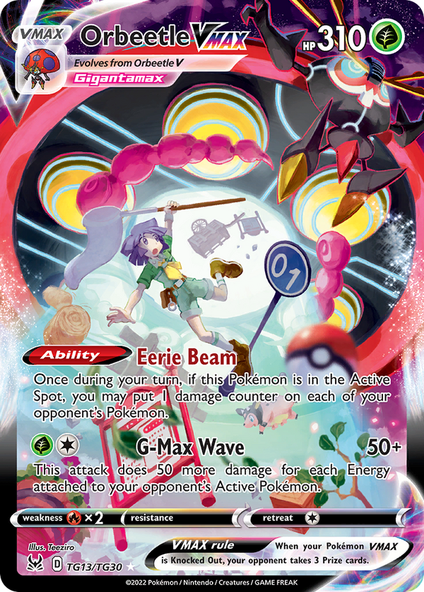 Orbeetle VMAX - Lost Origin Trainer Gallery SET-TG13