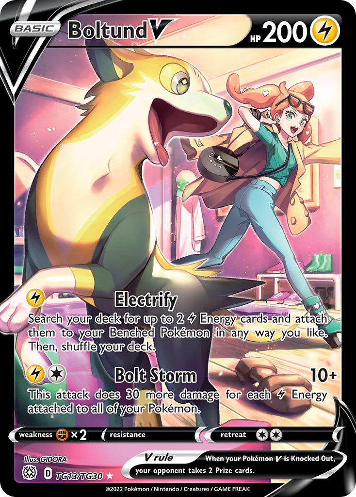 Boltund V - Brilliant Stars Trainer Gallery SET-TG13