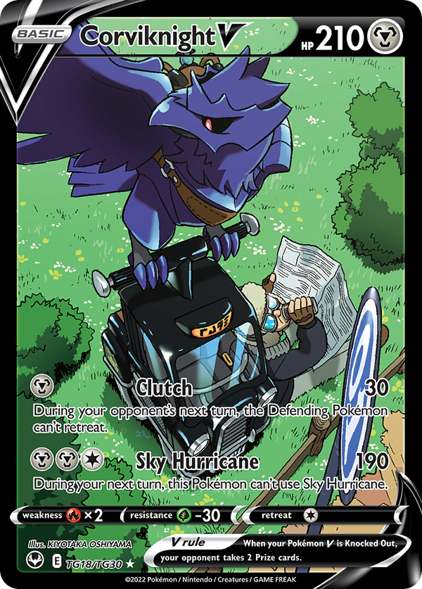 Corviknight V - Silver Tempest Trainer Gallery SET-TG18