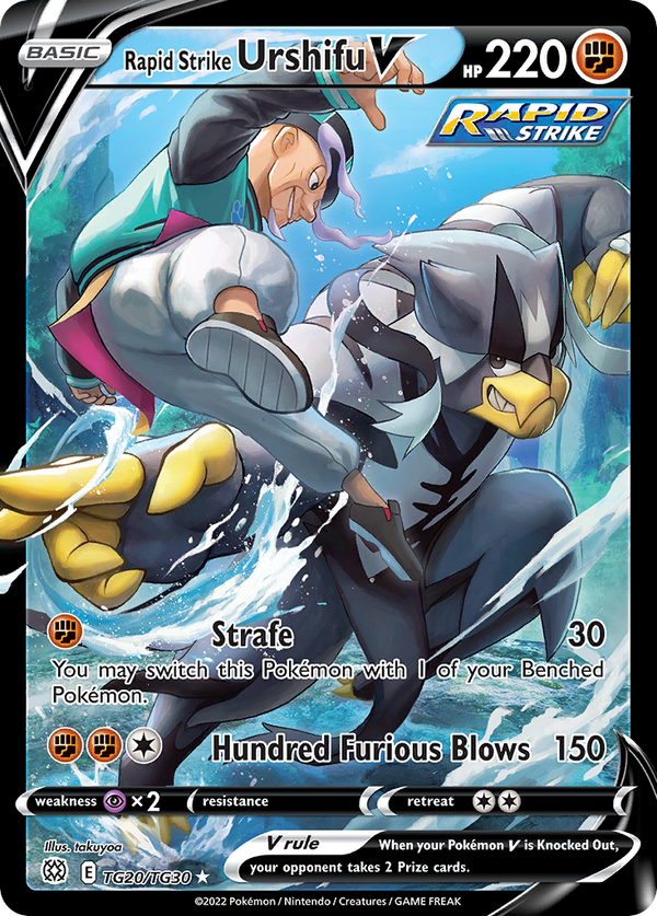 Rapid Strike Urshifu V - Brilliant Stars Trainer Gallery SET-TG20