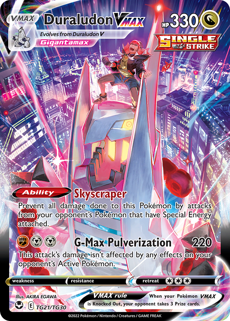 Duraludon VMAX - Silver Tempest Trainer Gallery SET-TG21
