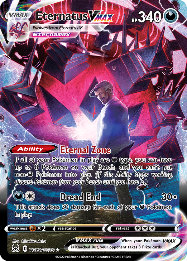 Eternatus VMAX - Lost Origin Trainer Gallery SET-TG22