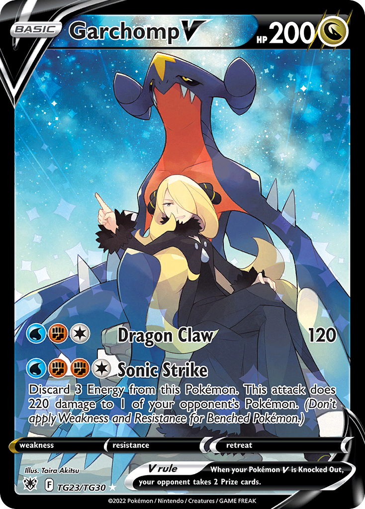 Garchomp V - Astral Radiance Trainer Gallery SET-TG23