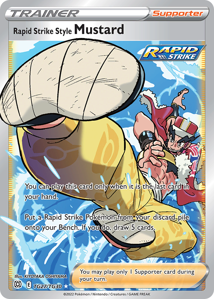 Rapid Strike Style Mustard - Brilliant Stars Trainer Gallery SET-TG27