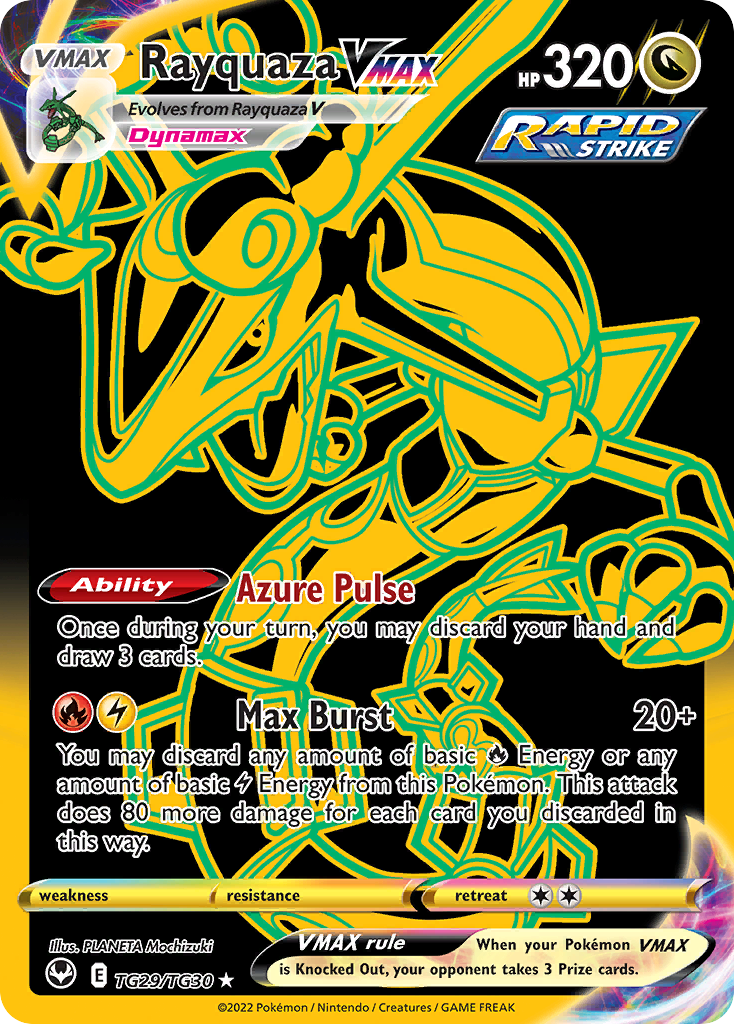 Rayquaza VMAX - Silver Tempest Trainer Gallery SET-TG29