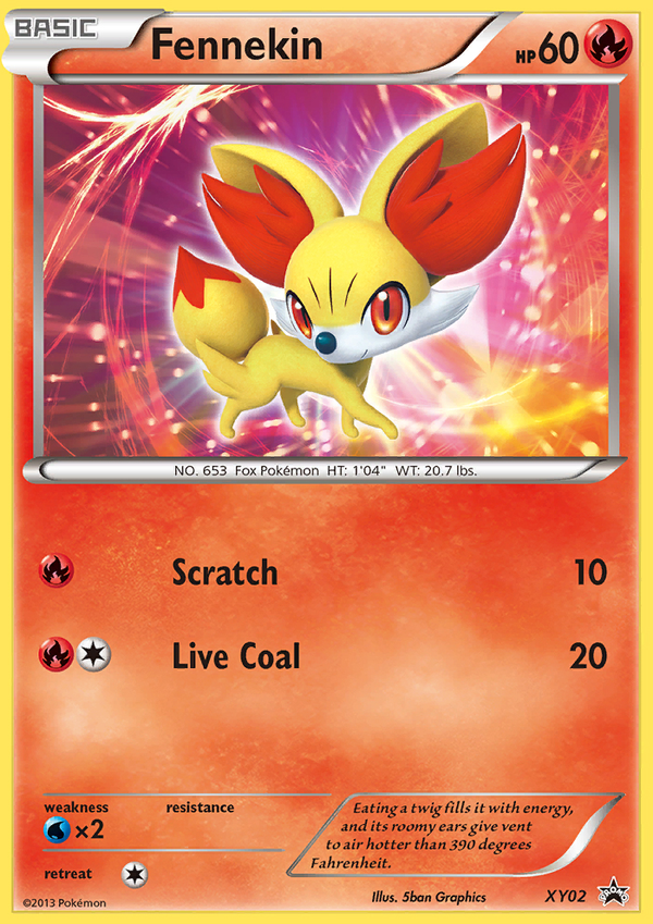 Fennekin - XY Black Star Promos SET-XY02