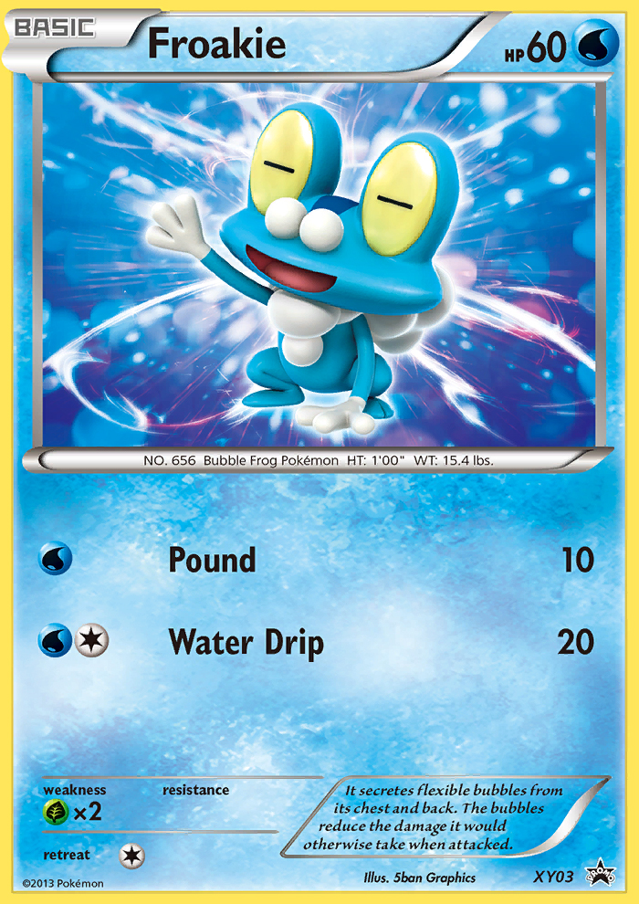 Froakie - XY Black Star Promos SET-XY03