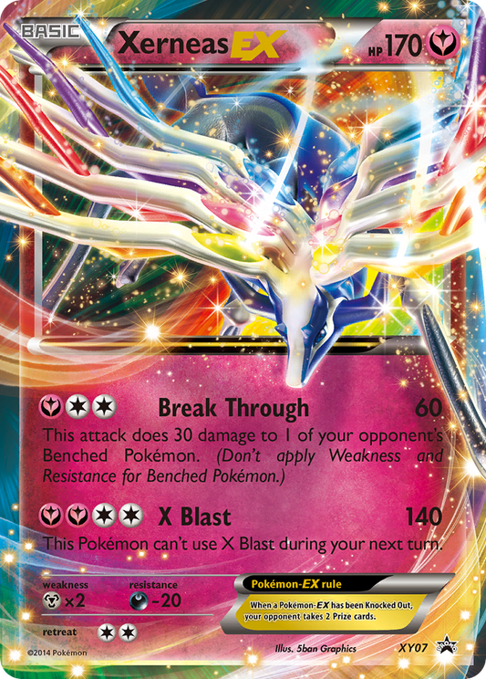 XerneasEX (XY Black Star Promos SET) (Pokémon) (Basic, EX) (Fairy) (HP: 170) (Promo) (PKM XY Black Star Promos SET-7)