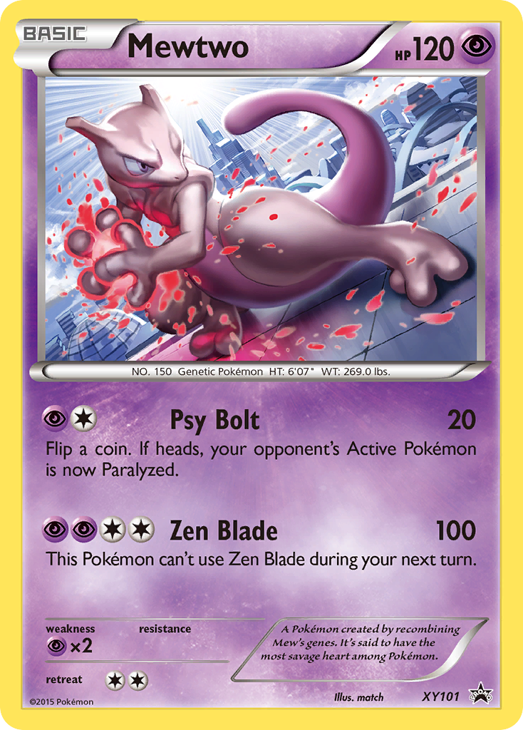 Mewtwo - XY Black Star Promos SET-XY101