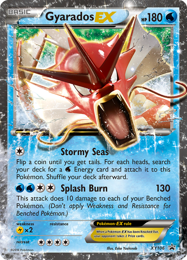 Gyarados-EX - XY Black Star Promos SET-XY106