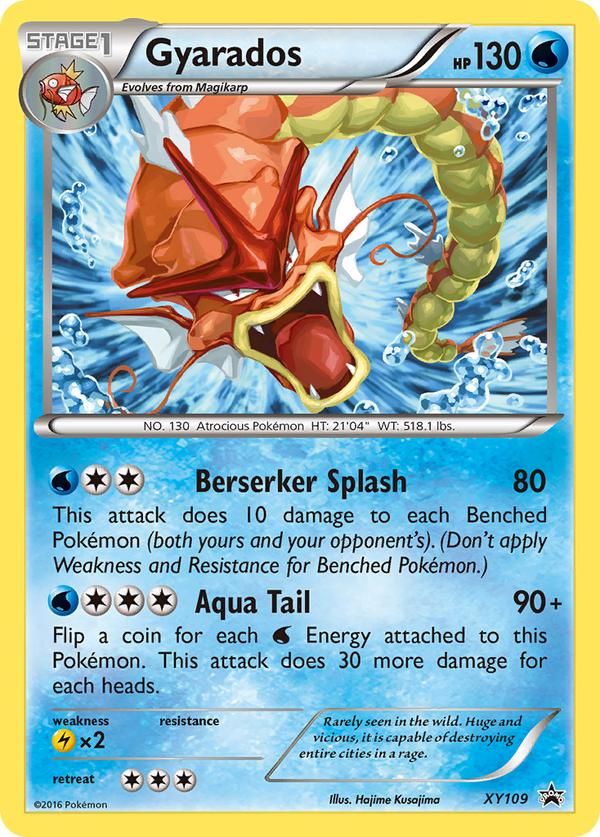 Gyarados - XY Black Star Promos SET-XY109