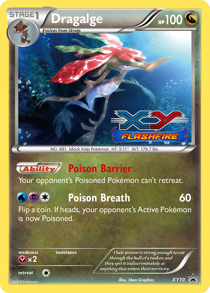 Dragalge - XY Black Star Promos SET-XY10