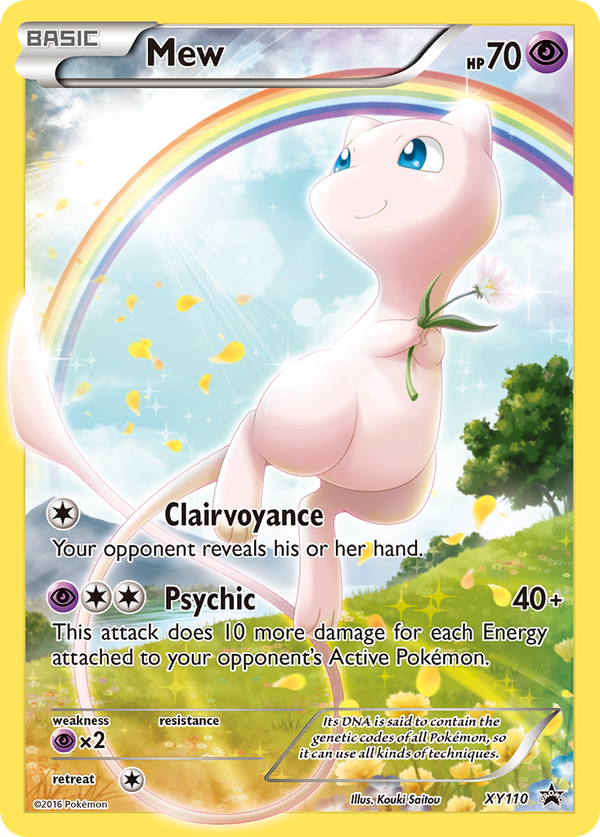 Mew - XY Black Star Promos SET-XY110