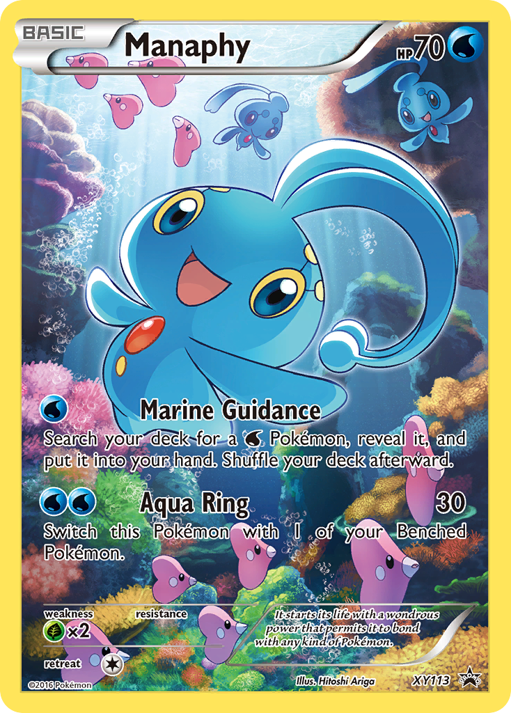 Manaphy - XY Black Star Promos SET-XY113