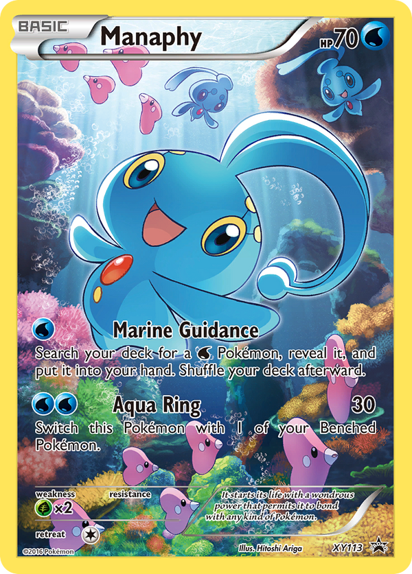 Manaphy - XY Black Star Promos SET-XY113