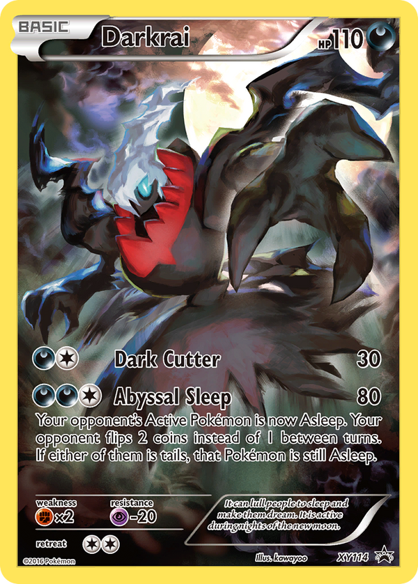 Darkrai - XY Black Star Promos SET-XY114