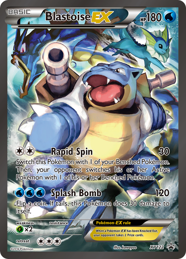 Blastoise-EX - XY Black Star Promos SET-XY122
