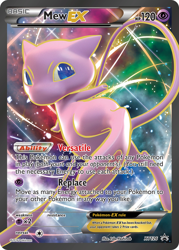 Mew-EX - XY Black Star Promos SET-XY126