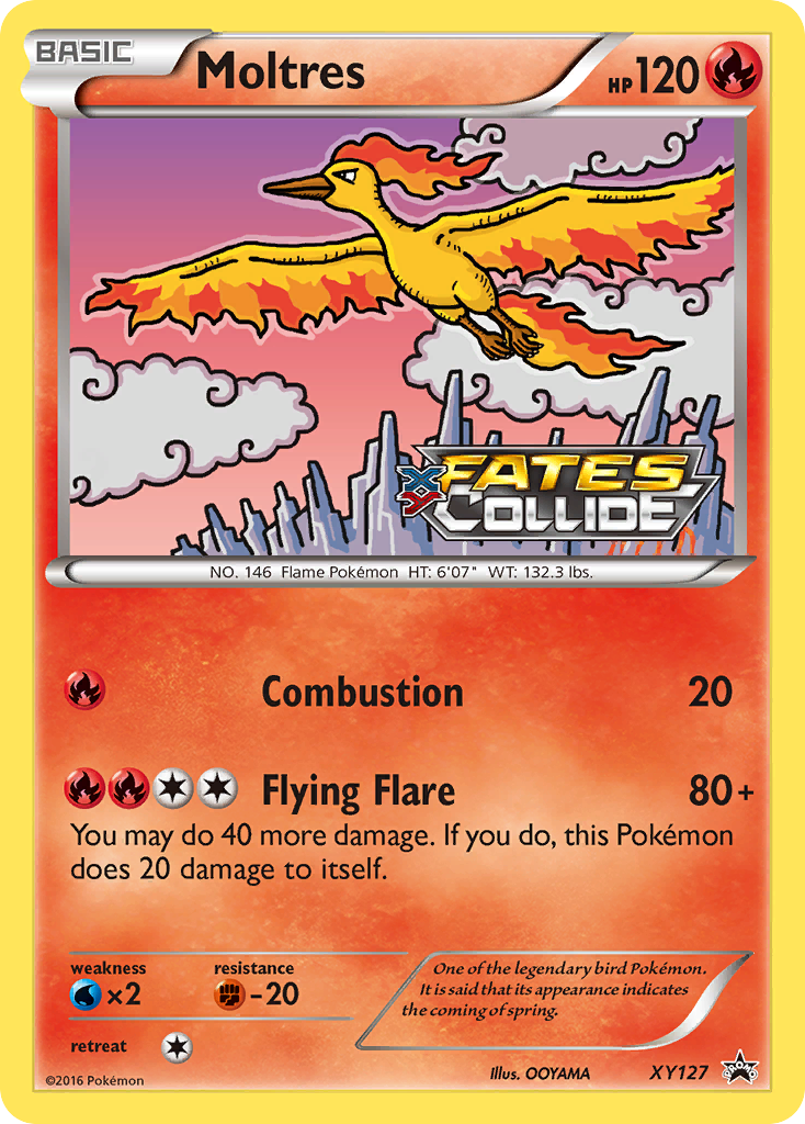 Moltres - XY Black Star Promos SET-XY127