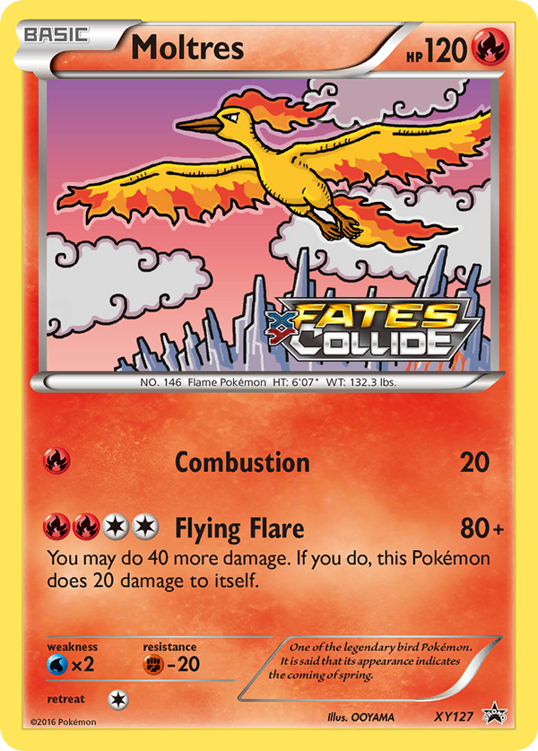 Moltres - XY Black Star Promos SET-XY127