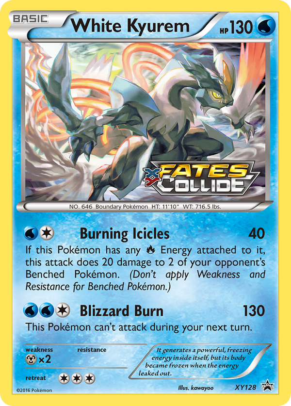 White Kyurem - XY Black Star Promos SET-XY128