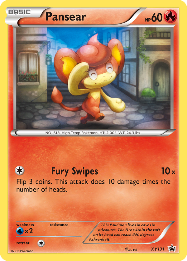 Pansear - XY Black Star Promos SET-XY131