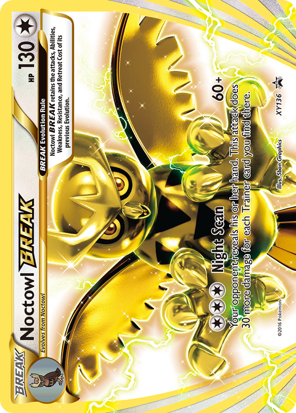 Noctowl BREAK - XY Black Star Promos SET-XY136