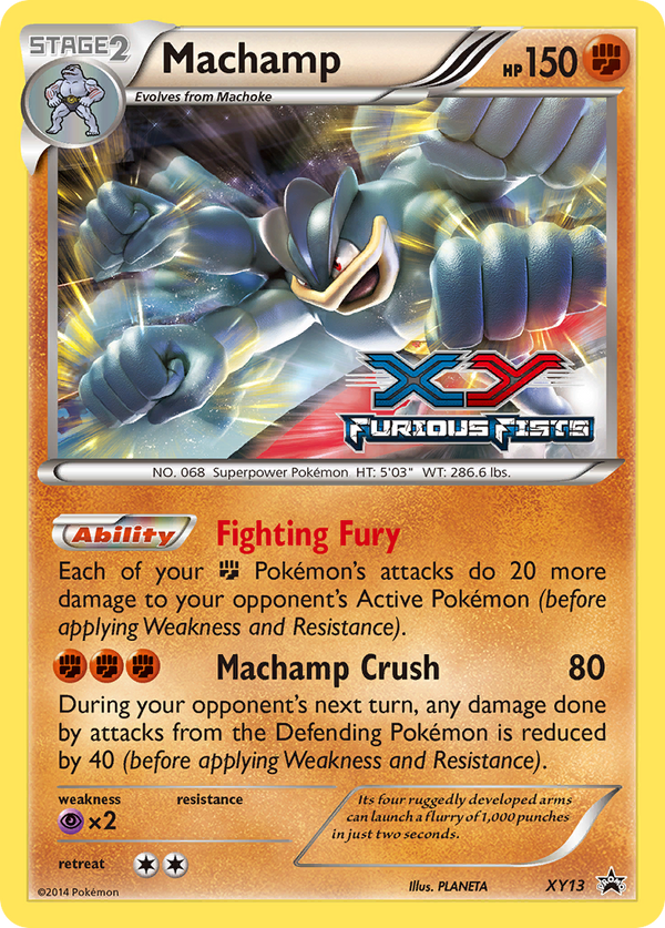 Machamp - XY Black Star Promos SET-XY13