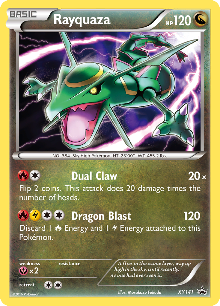 Rayquaza - XY Black Star Promos SET-XY141