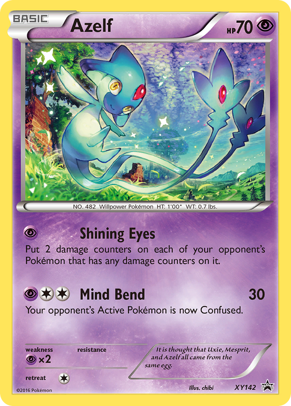 Azelf - XY Black Star Promos SET-XY142