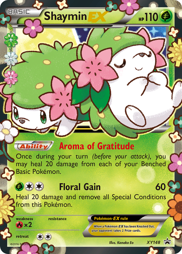 Shaymin-EX - XY Black Star Promos SET-XY148