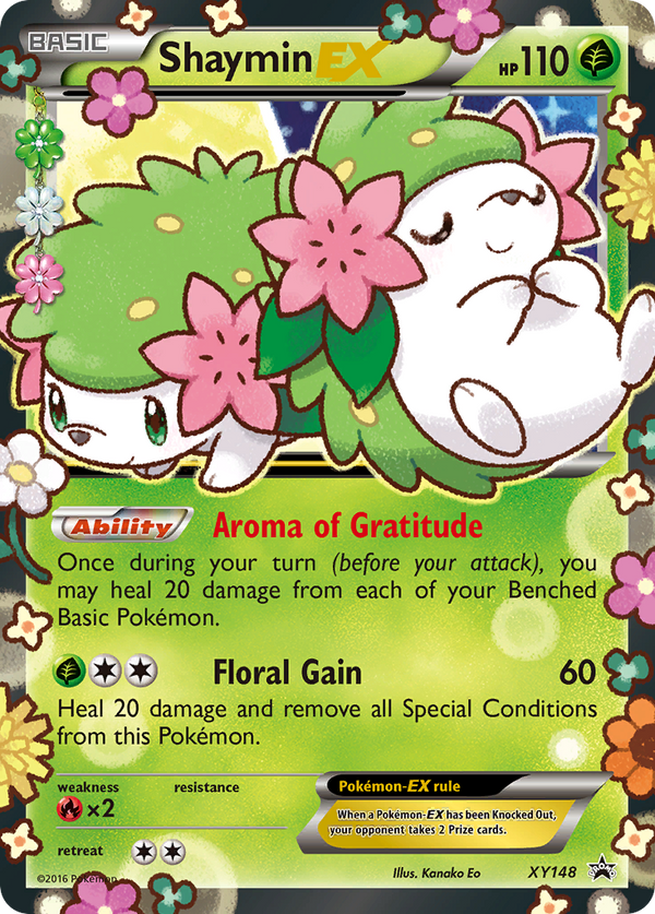Shaymin-EX - XY Black Star Promos SET-XY148