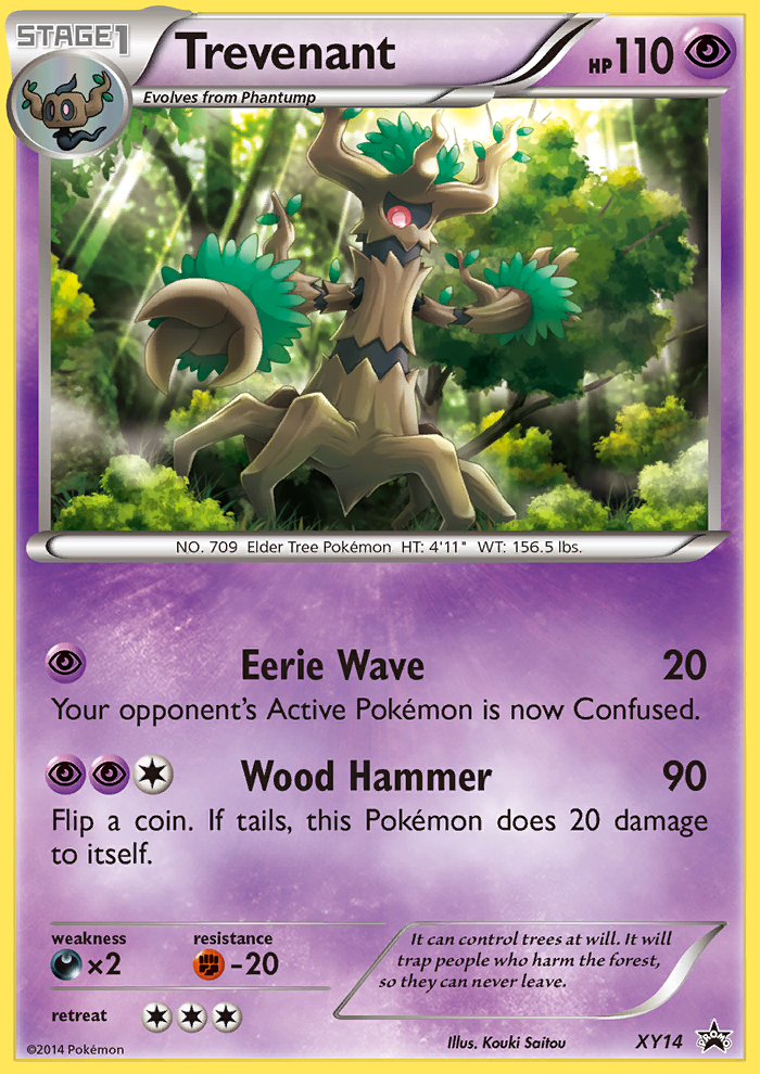 Trevenant - XY Black Star Promos SET-XY14