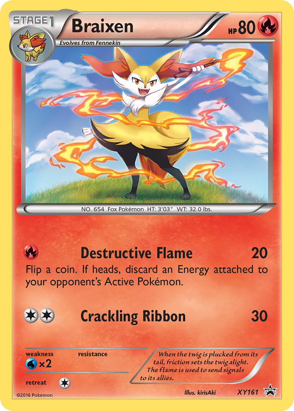 Braixen - XY Black Star Promos SET-XY161
