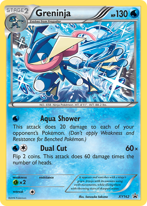 Greninja - XY Black Star Promos SET-XY162