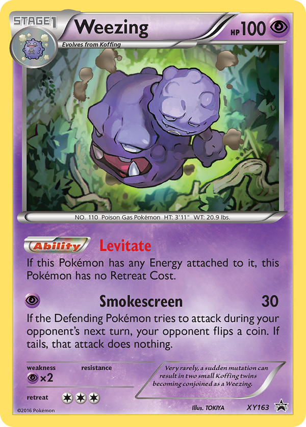 Weezing - XY Black Star Promos SET-XY163