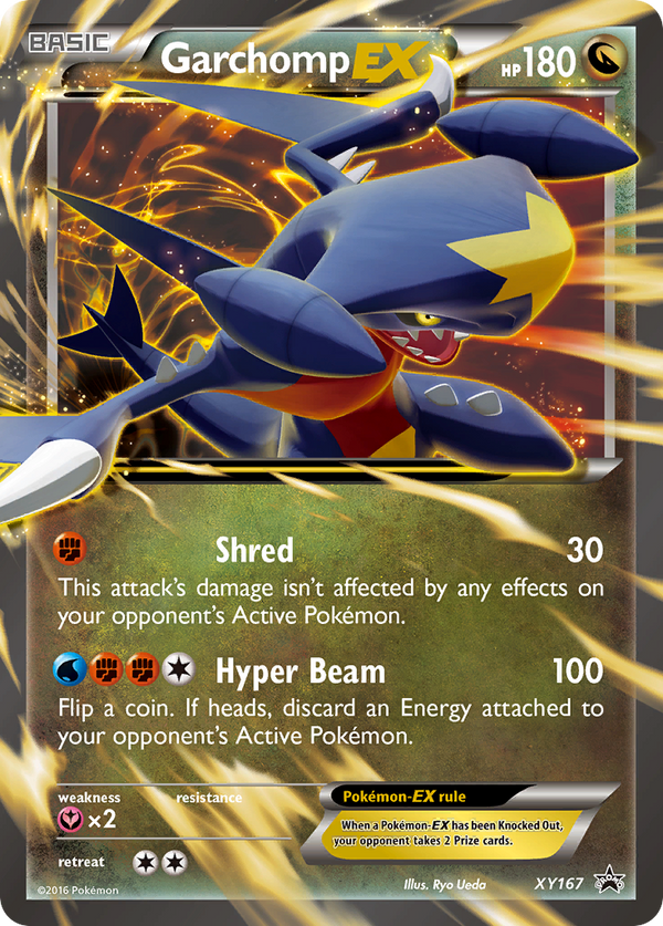 Garchomp-EX - XY Black Star Promos SET-XY167