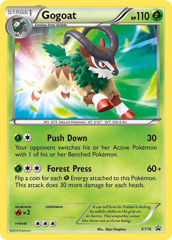 Gogoat - XY Black Star Promos SET-XY16