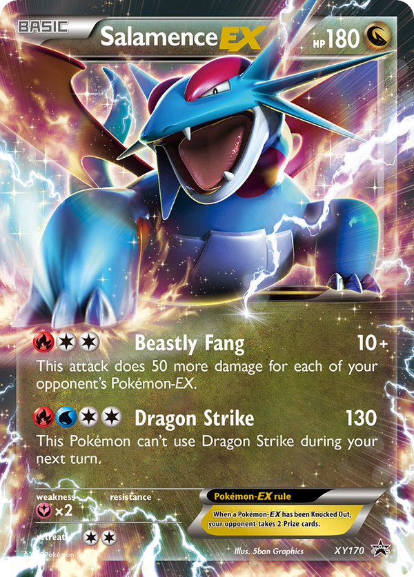 Salamence-EX - XY Black Star Promos SET-XY170