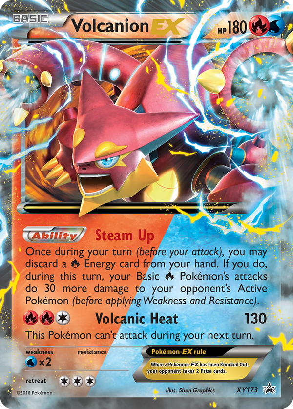 Volcanion-EX - XY Black Star Promos SET-XY173